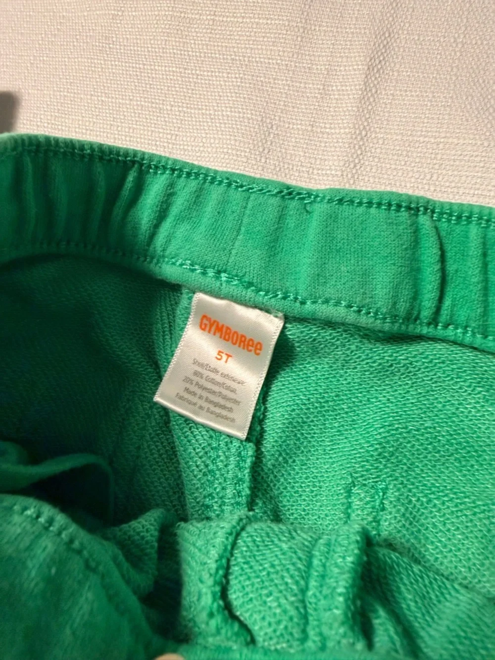 Gymboree Green Cargo Joggers - Bright Green Kids Sweatpants